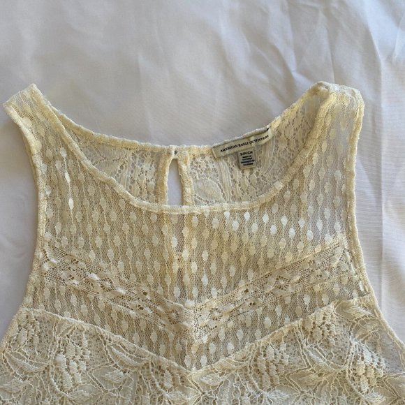 American Eagle Lacey Tank Top - Picture 2 of 8